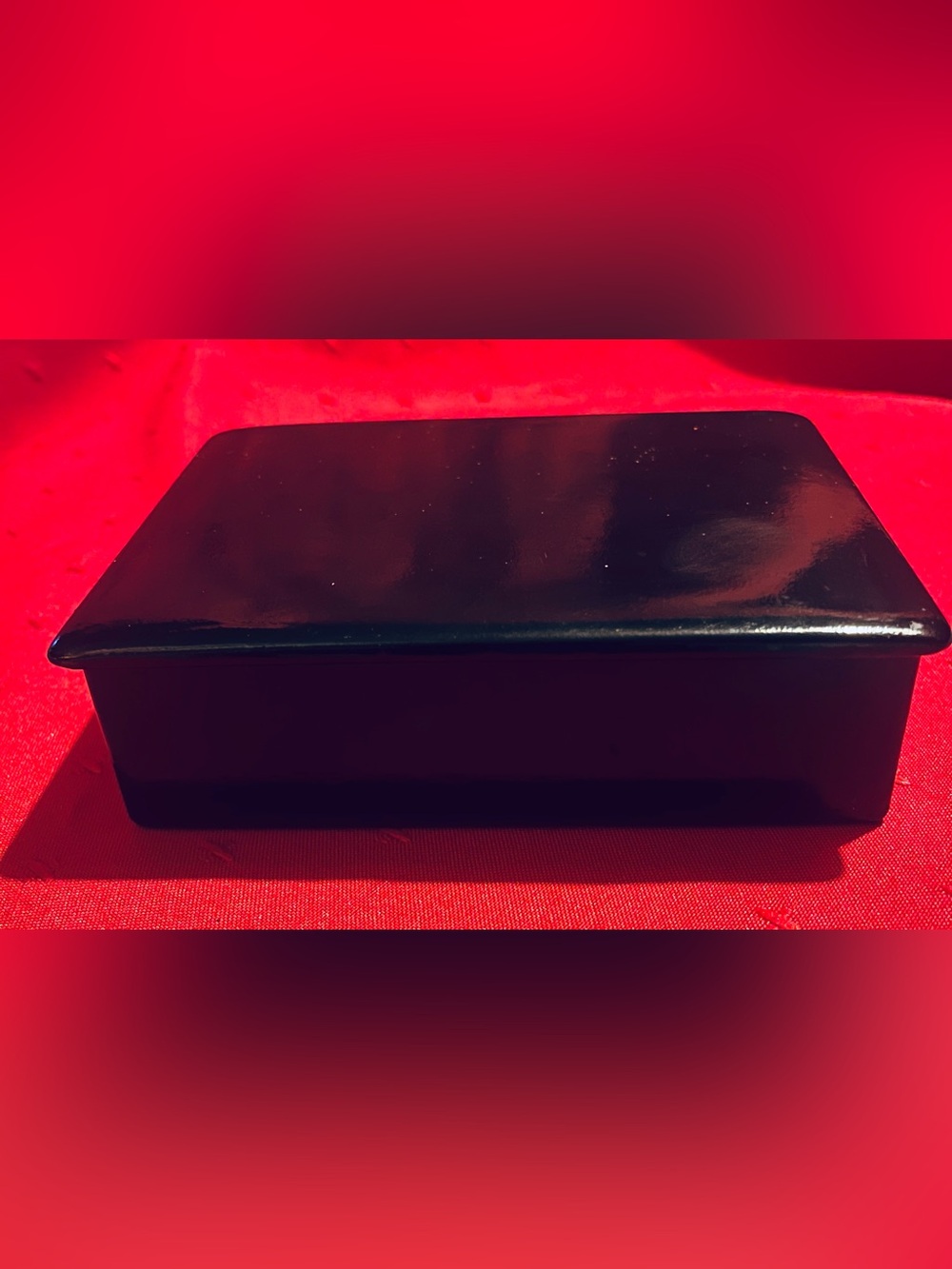Vintage Lacquer Box, wood